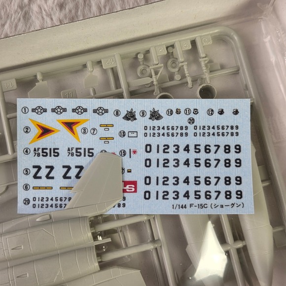 LS 1:144 Scale McDonnell Douglas F 15C Eagle Plastic Model Kit‎ New - Picture 3 of 11